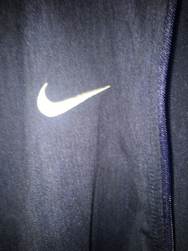 Nike Half Zip Jacket Small Blue Men 908359-419 FTBLL