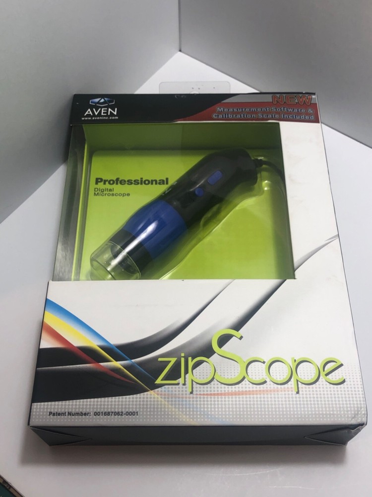 Aven 26700-300 ZipScope USB Digital Microscope with 2 Mega-Pixel 10x-50x Optical