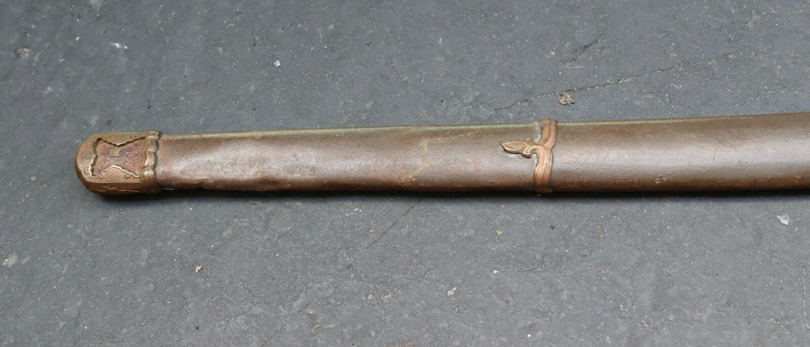 Rare Vintage NCO WWII Japanese Army Officer Sword Scabbard Sheath ONLY Katana