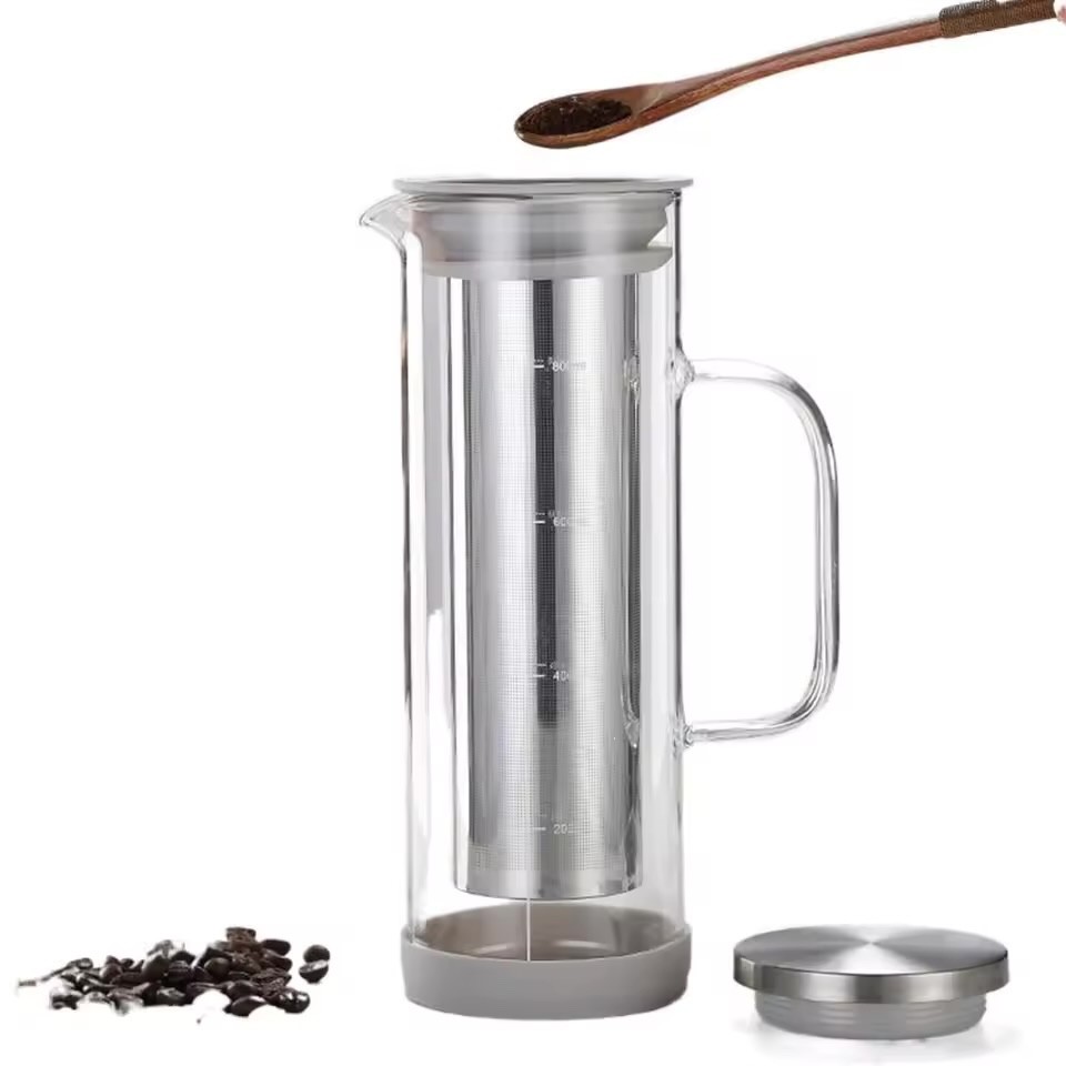 Cold Brew Coffee Maker, Iced Coffee Maker, Iced Tea Maker, Airtight Cold Brew