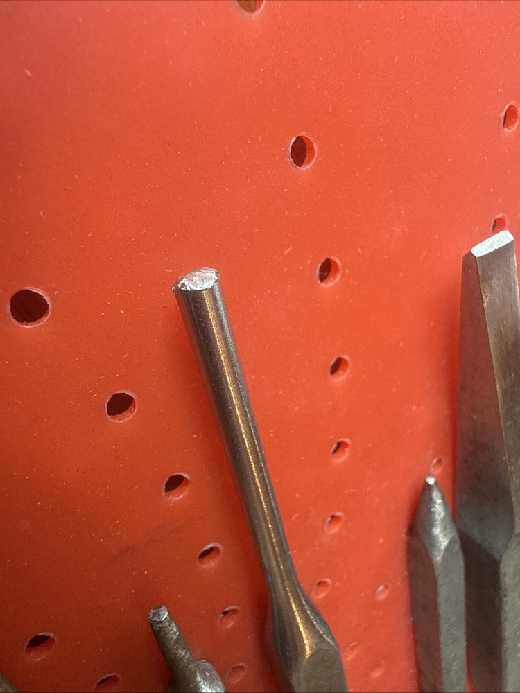 Vintage Craftsman Chisel & Punch Set, Circle G