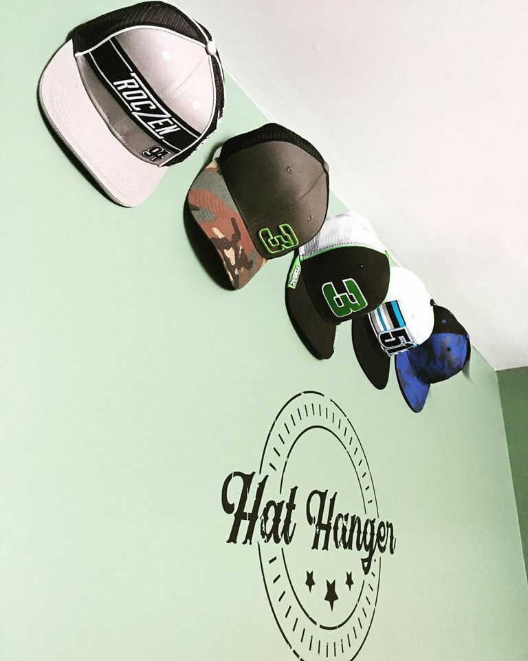 Hat Hanger (5 Pack) - Wall Mount Hat Organizer Holder
