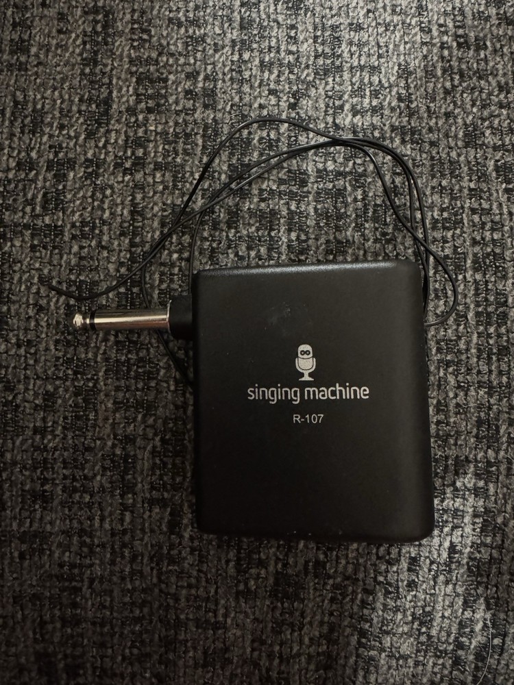 Singing Machine R-107 Microphone Wireless Remote Receiver