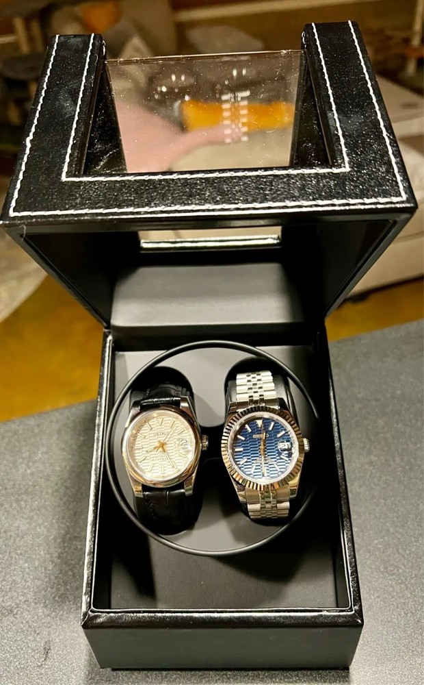 NEW Double Watch Winder Watch Winder 2+0