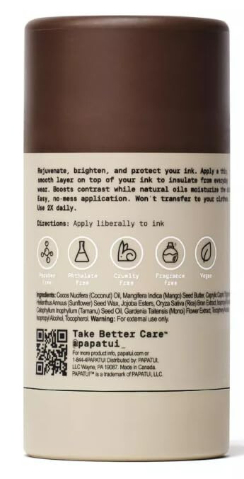Papatui Enhancing Tattoo Stick Unscented - 2.6oz