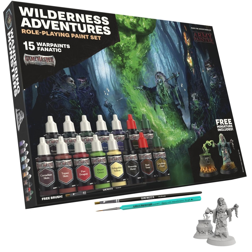 GAMEMASTER: Wilderness Adventures Role-Playing Paint Set