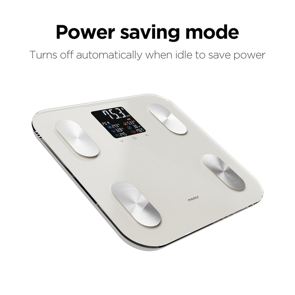 mooas Smart Scale for Body Weight Fat Bluetooth Scale, Digital Bathroom Scale...