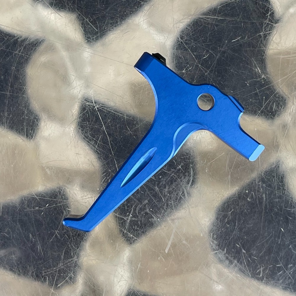 NEW Mech Labs Flat Trigger For XX-Mod - Blue