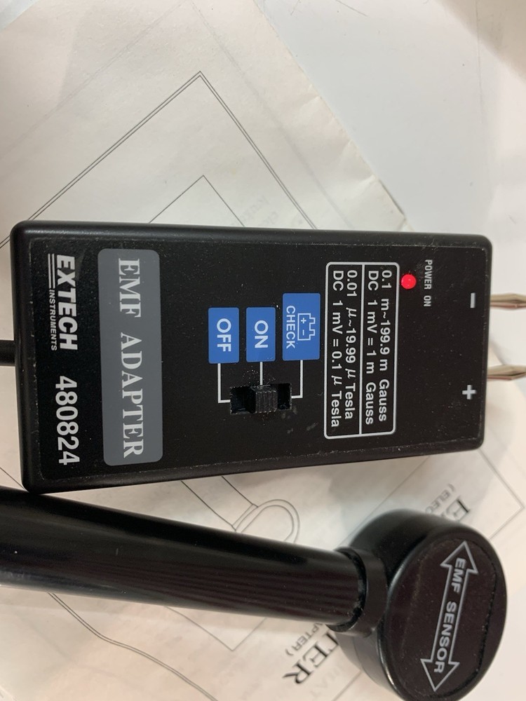 Extech 480824 EMF Field Adapter Digital Field Tester