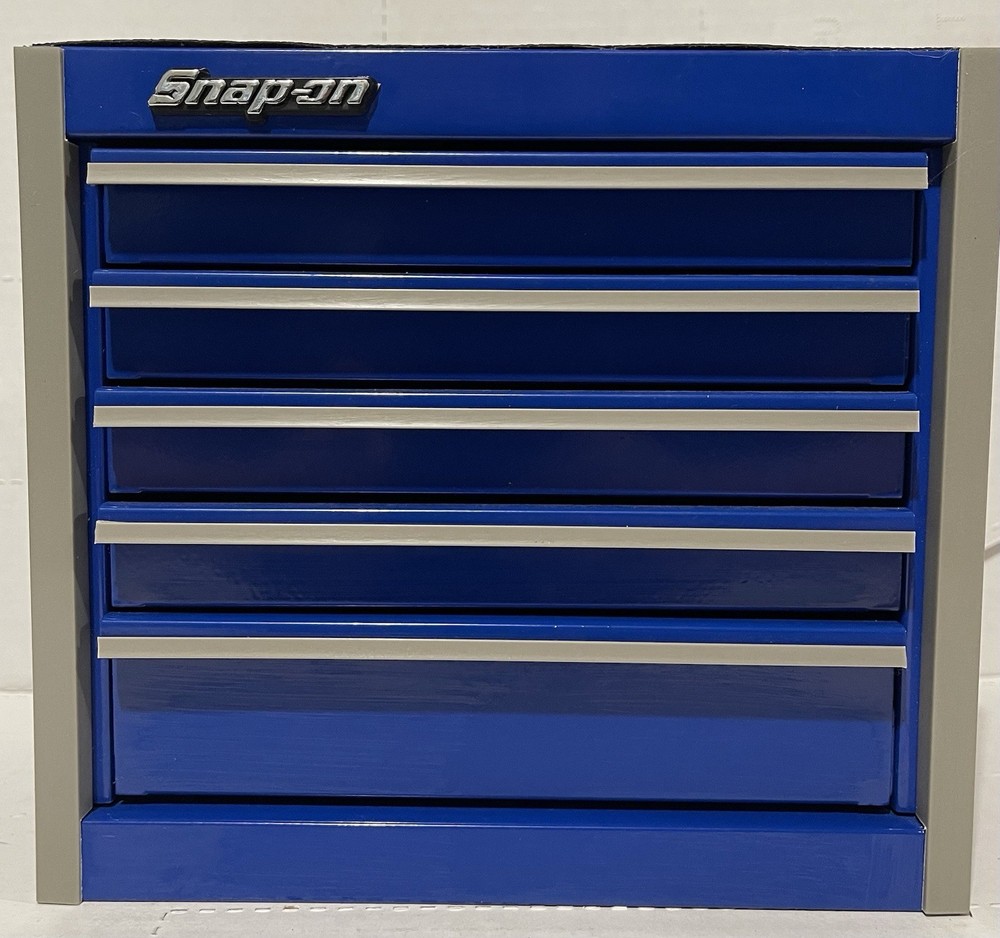 Snap On Tools Miniature Tool Box Blue *Rare*