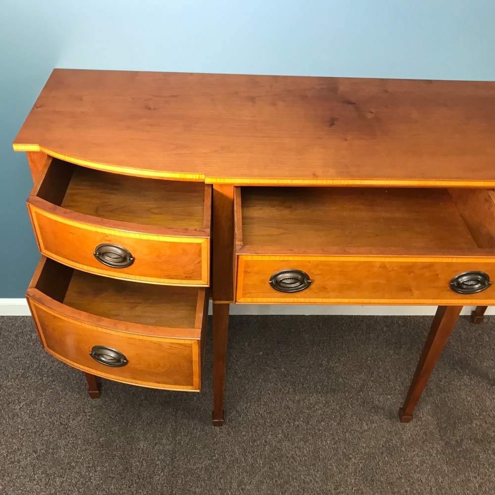 David Lefort Cherry & Tiger Maple Sideboard