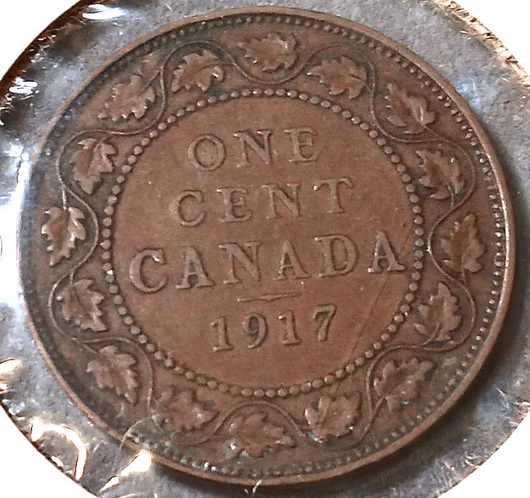 1917 Canada One Cent
