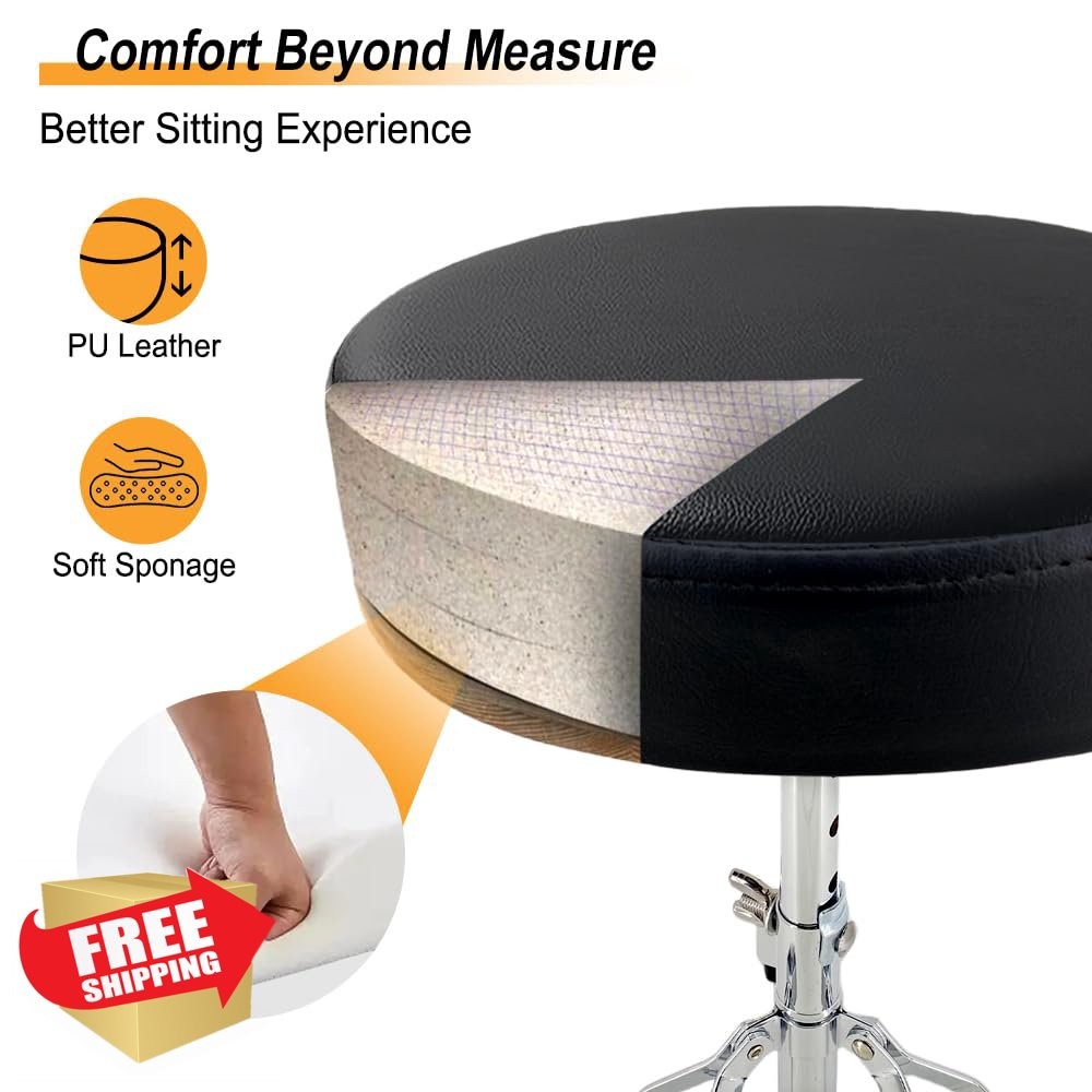 Conboxus Adjustable Drum Throne Seat