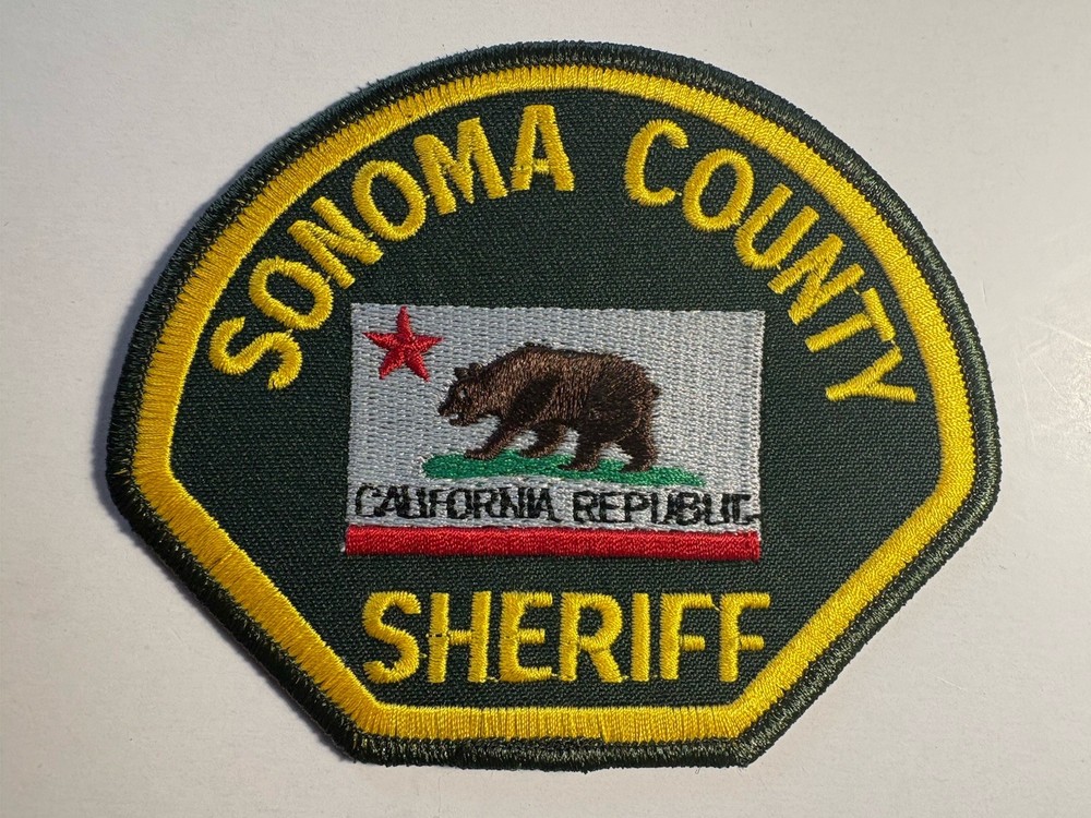 Sonoma County California Sheriff Patch
