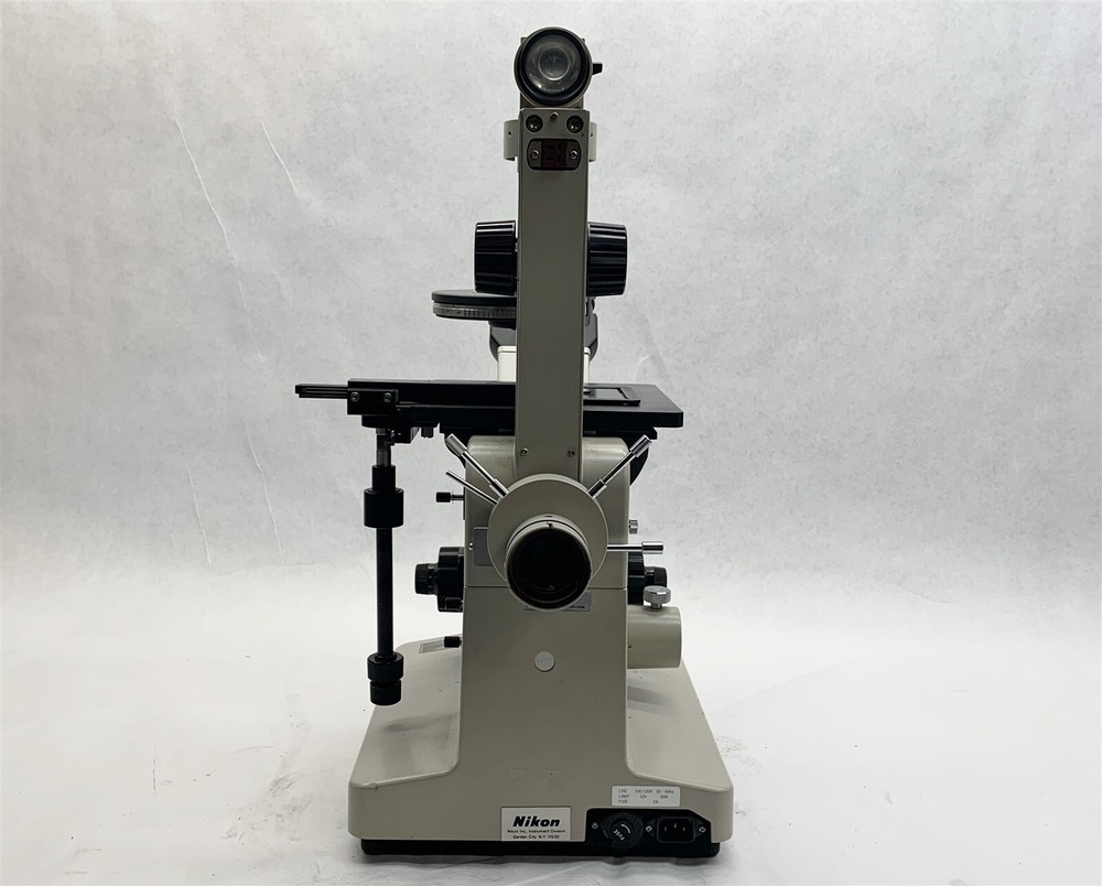 Nikon DIAPHOT Inverted Binocular Microscope w/ Objective + Phase Contrast PARTS