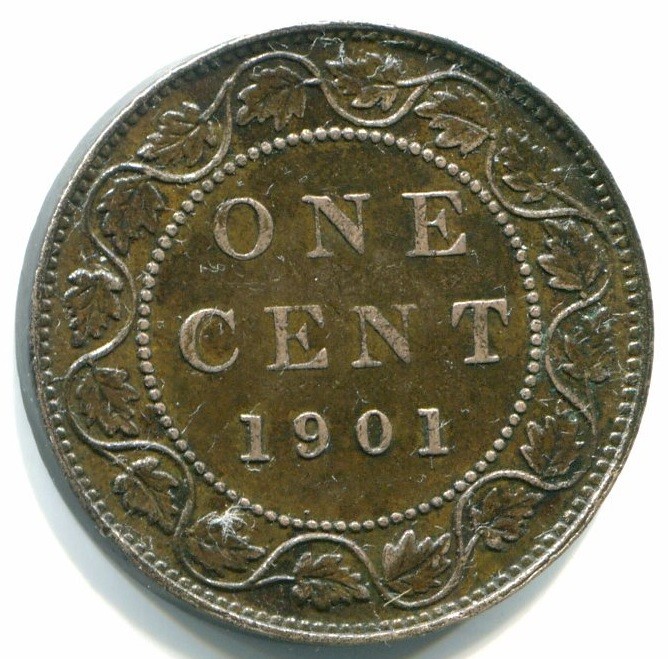 1901 Canada Large Cent !!  Great Condition !