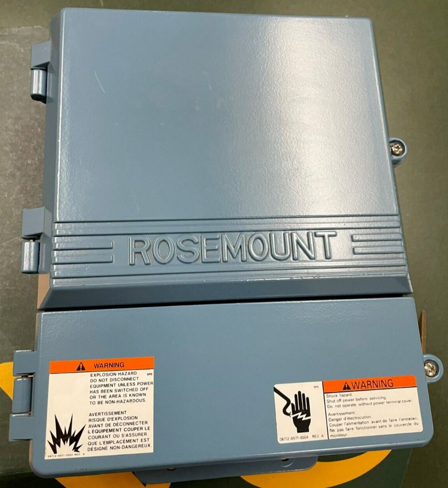 ROSEMOUNT MAGNETIC FLOWMETER TRANSMITTER / MODEL 8712DR12N0