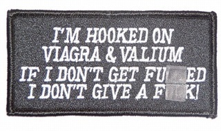 I'M HOOKED ON VIAGRA PATCH PT1194