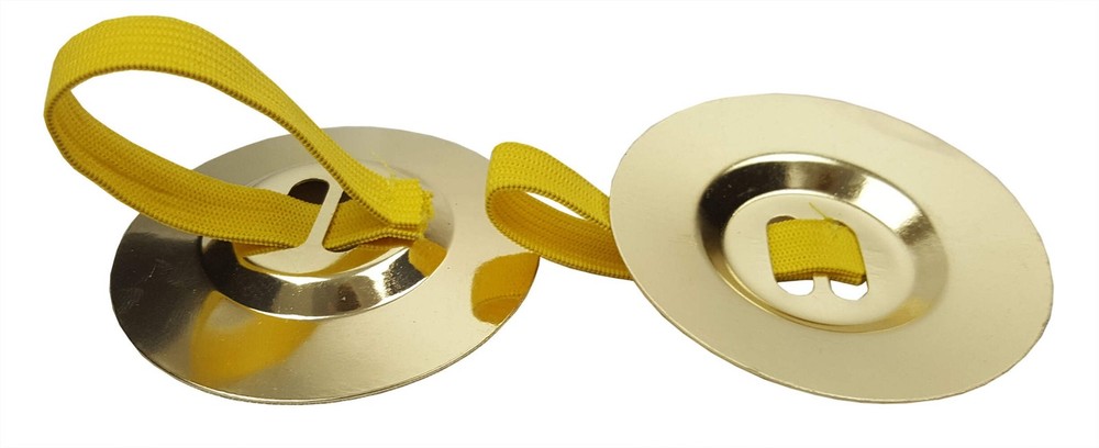 Finger Cymbals, Metal, Pair