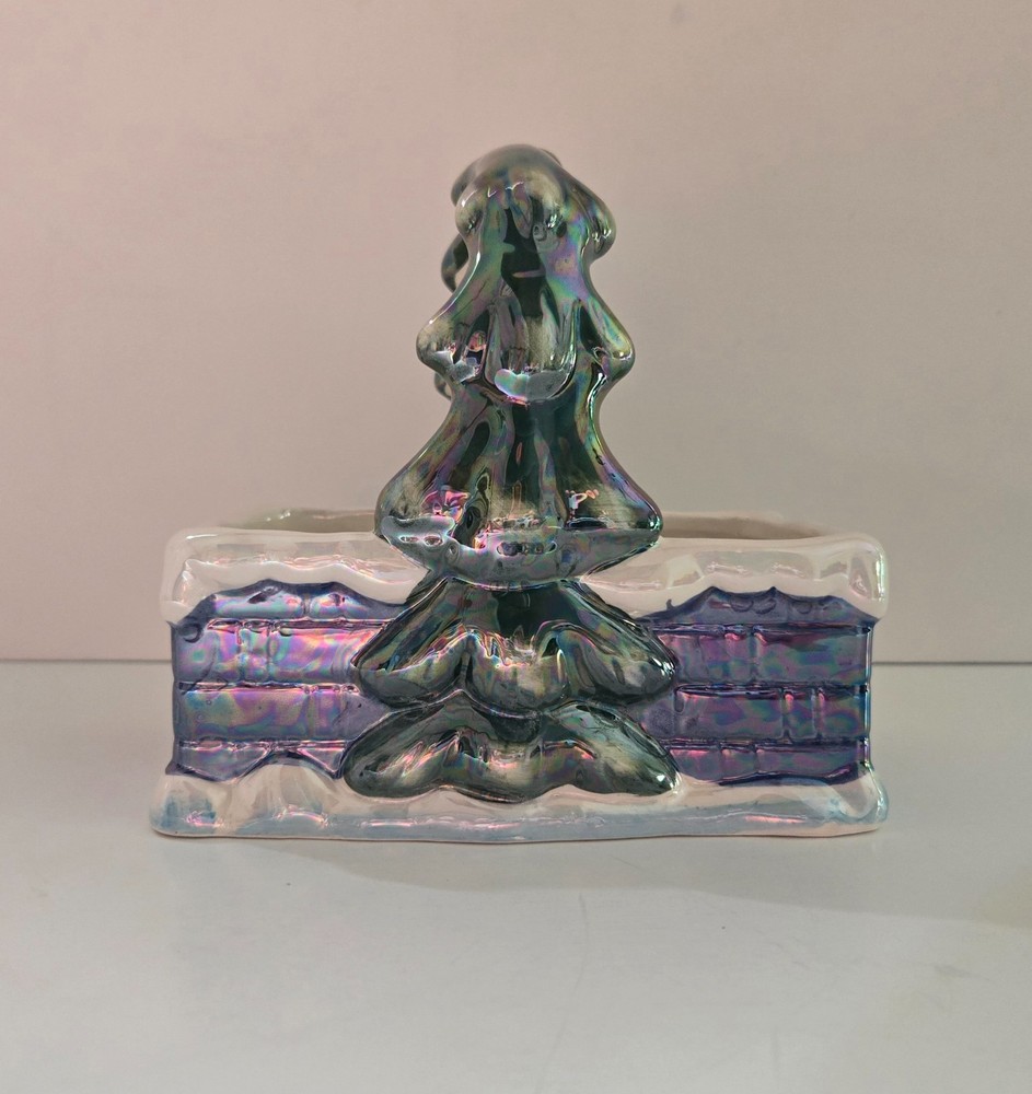 Christmas Ceramic Santa Candy Dish