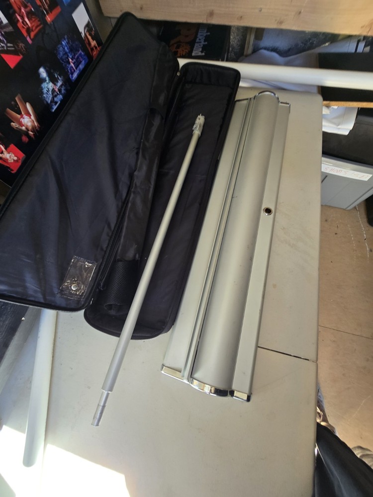 Custom Dracula / IMPALER Retractable Roll Up Banner Stands