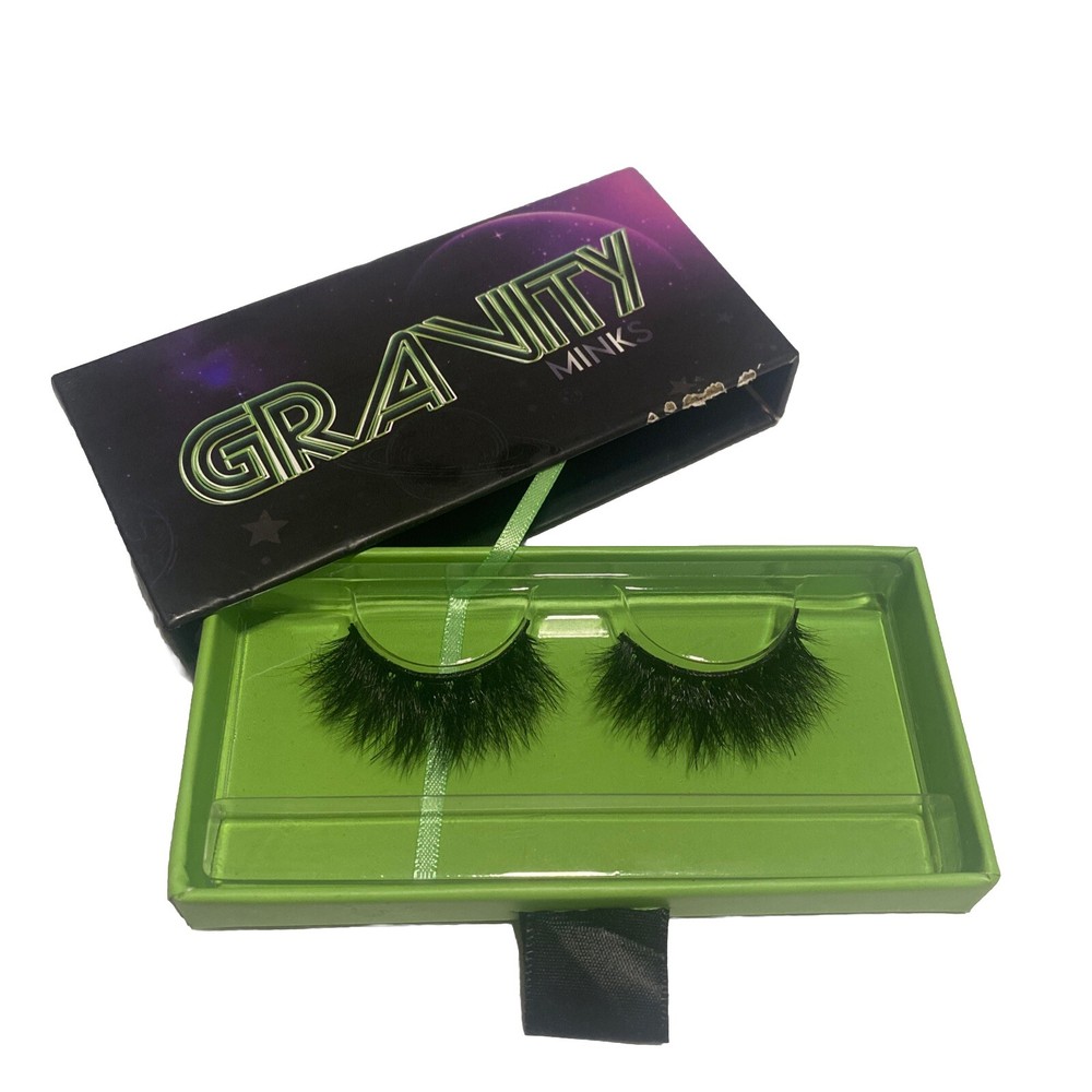 SHAPE SHIFT COSMETICS GRAVITY MINKS MINK FALSE LASHES Black - DIMENSION - New