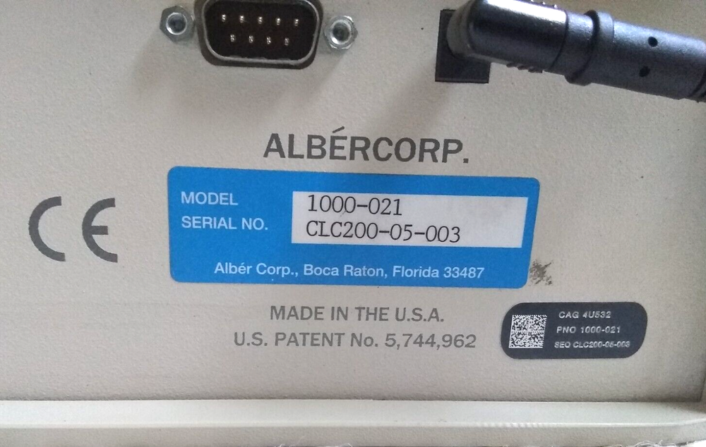 Albercorp Cellcorder 1000-021 Battery Multi-Meter