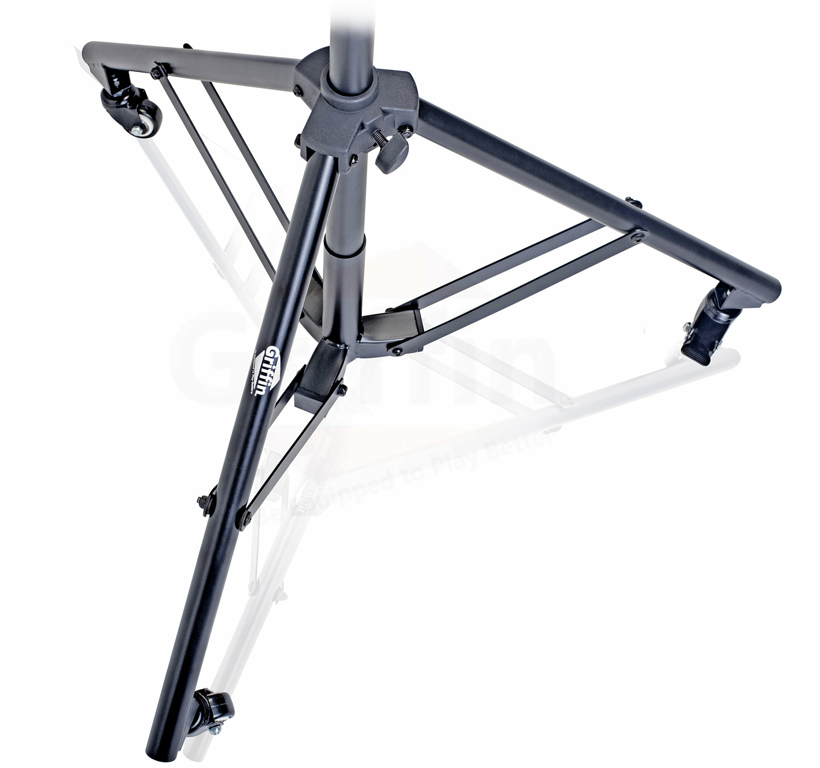 GRIFFIN Professional Studio Microphone Boom Stand with Casters | Extended Height