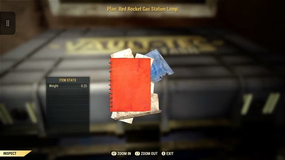 (Xbox) Red Rocket Gas Station Lamp Plan