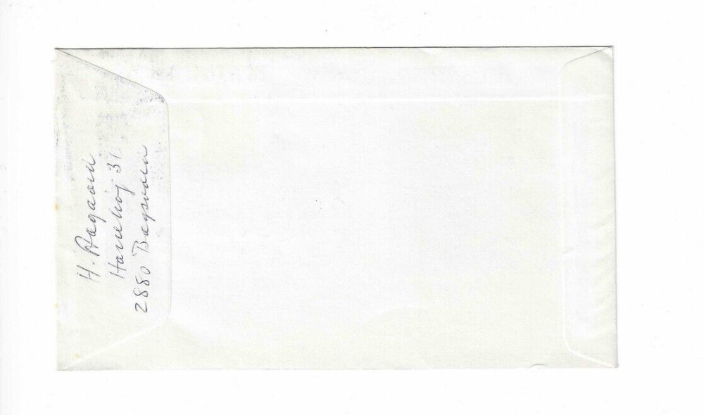 DENMARK 1974 FDC Giv Blod - sent to Canada