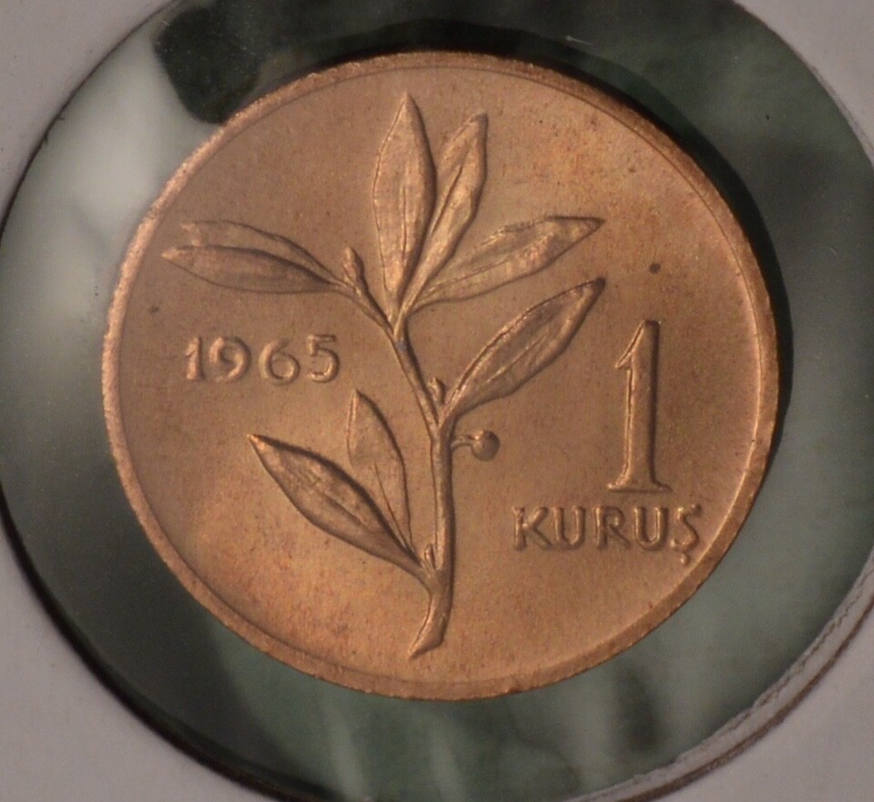 1965 Turkey Kurus - Uncirculated