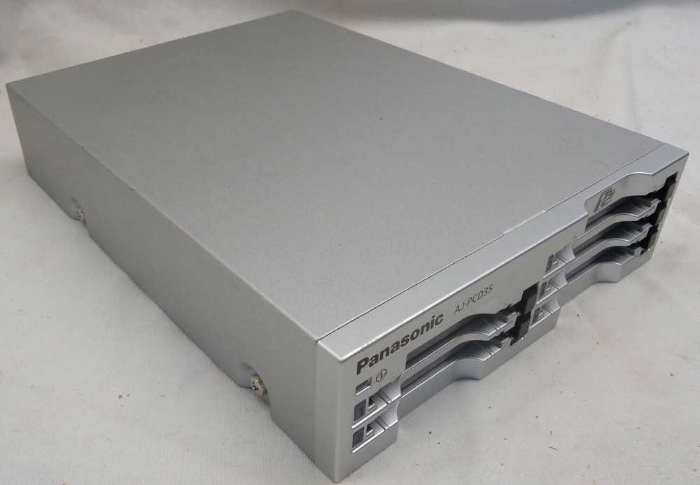 Panasonic AJ-PCD35 5-slot P2 Card Reader Recorder