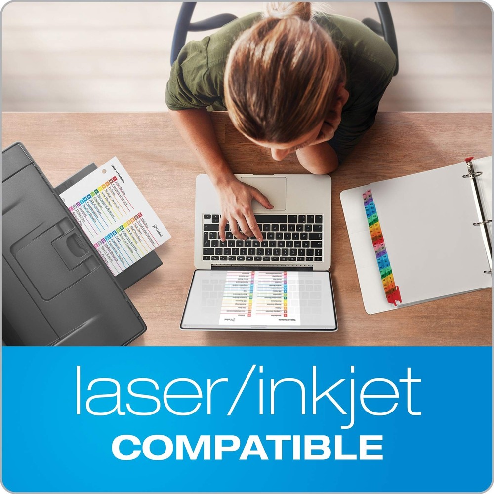 Cardinal OneStep Printable Dividers