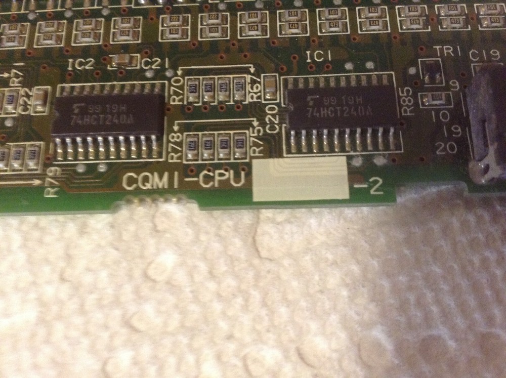 Omron CQM1-CPUII-2 Board