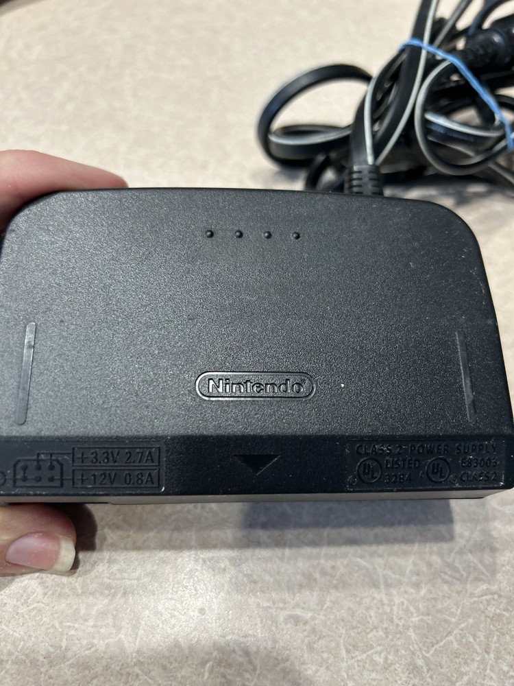 Nintendo 64 Game Console And Controller