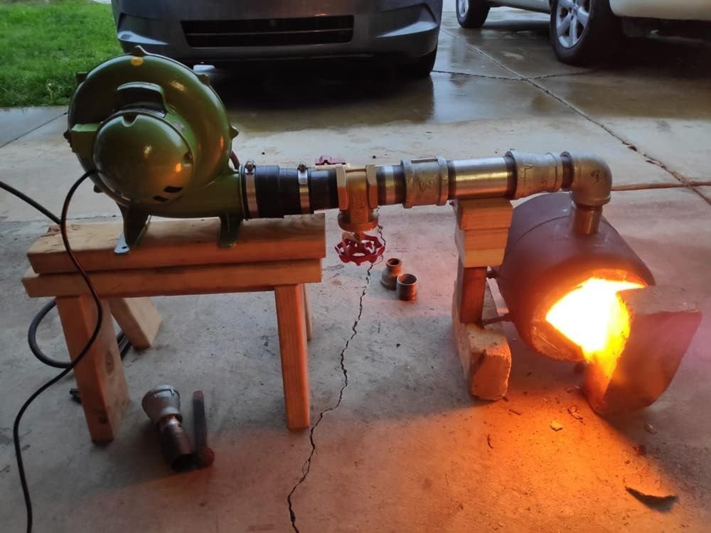 110V 250W Electric Blacksmith Forge Blower