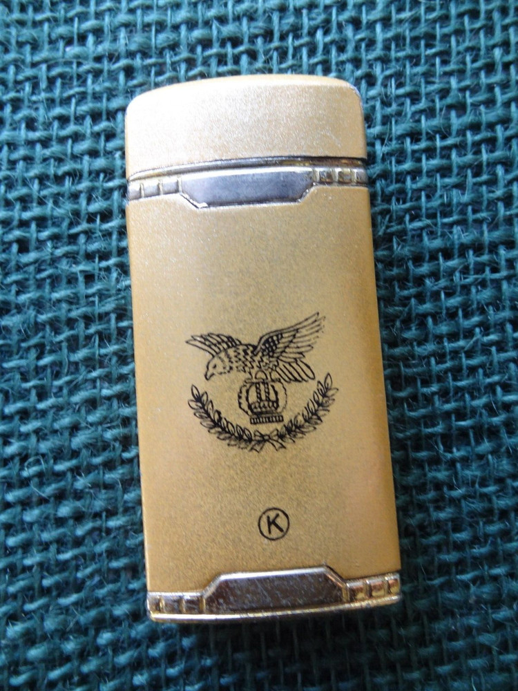 Goldtone American Eagle Butane Lighter