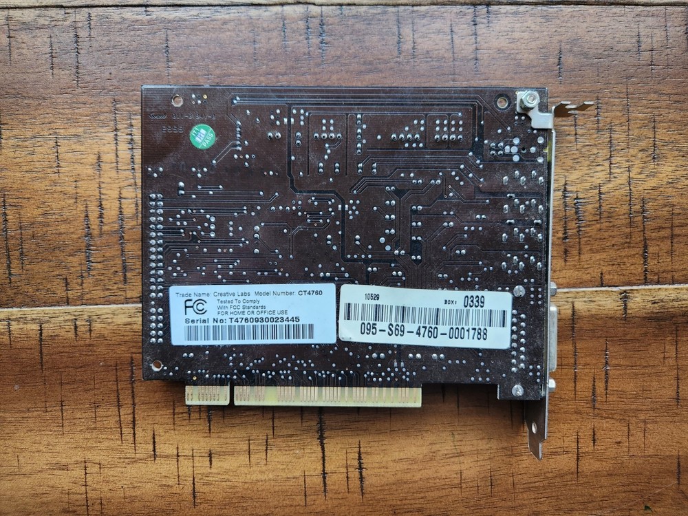 Creative Labs - Sound Blaster Live 5.1 - Model # CT4760