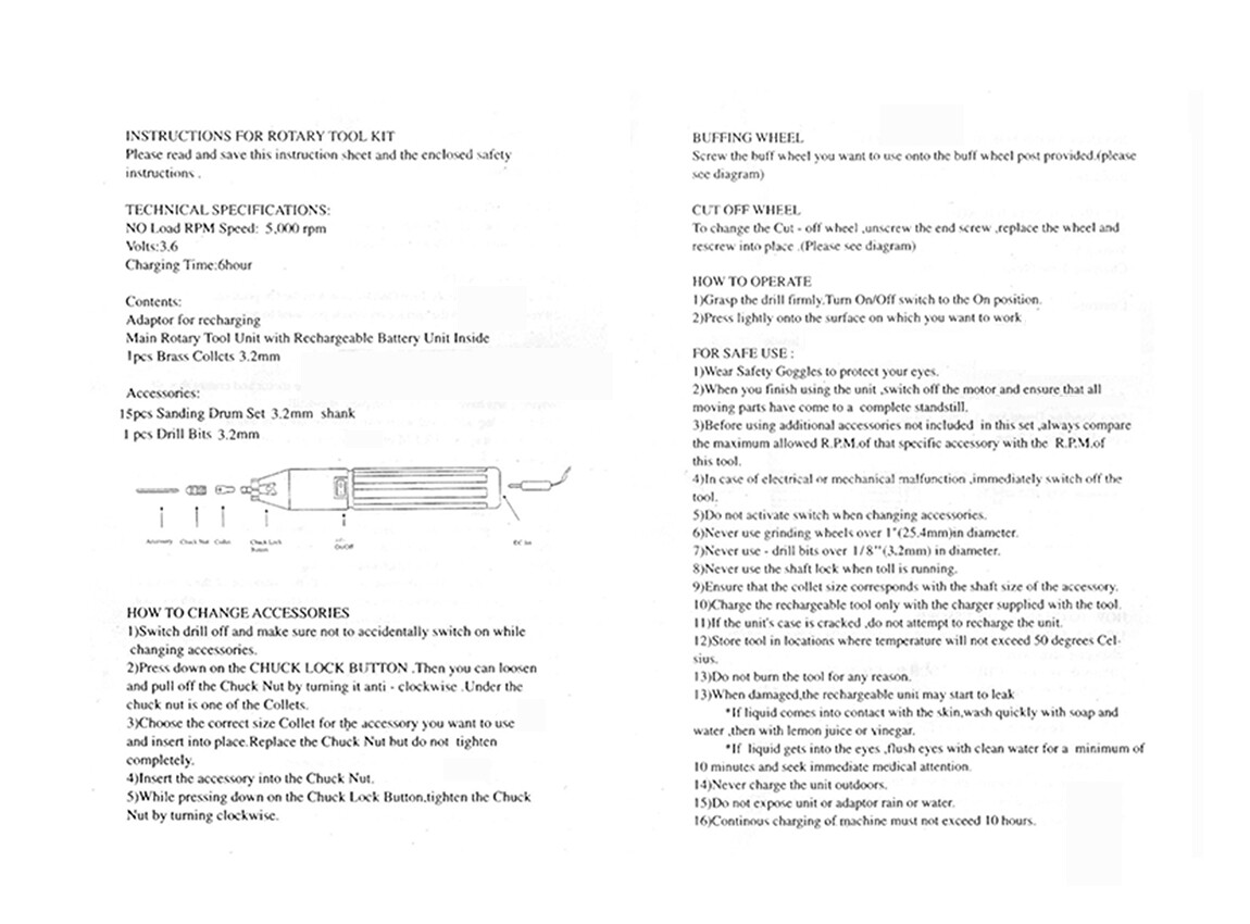 PETICURE 3.6V CORDLESS RECHARGEABLE PET NAIL TRIMMER FOR DOG AND CAT w/ Guard