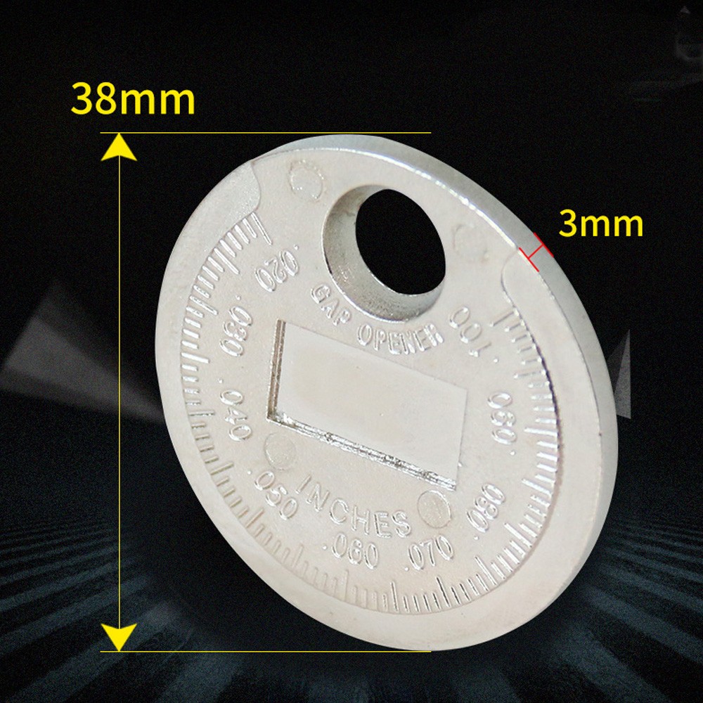 2Pack Spark Plug Gap Tool Gapper Gauge Universal Car Engine Tuner Mechanic Tools