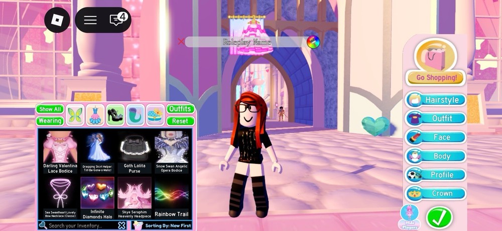 Royale High avatar inventory + 30k dims