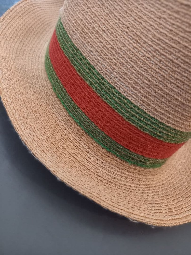 Gucci Raffia Hat Bucket Size M