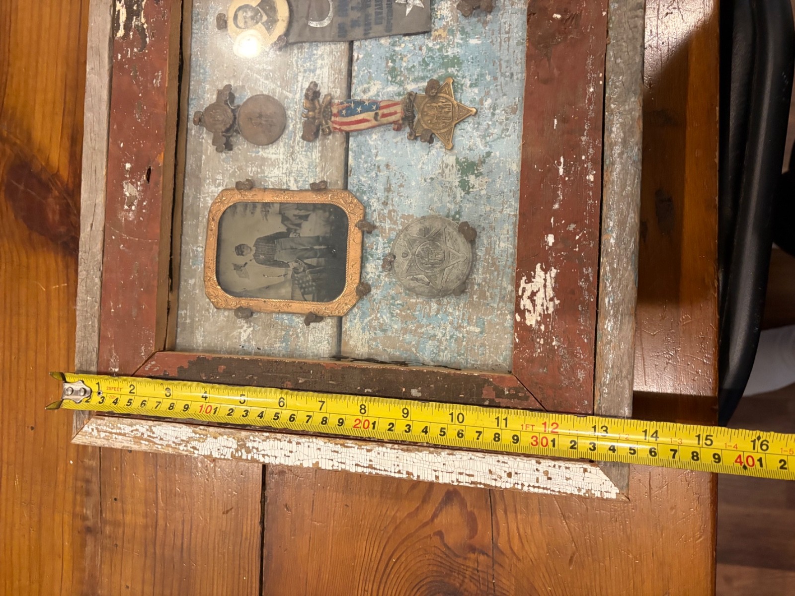 Civil War Drummer Boy Tintype and His Medals