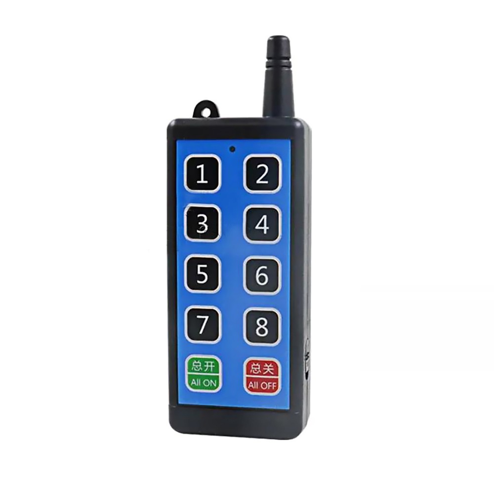 Direct wiring 8 Channel Wireless RF433MHz Remote Control Switch Relay Module