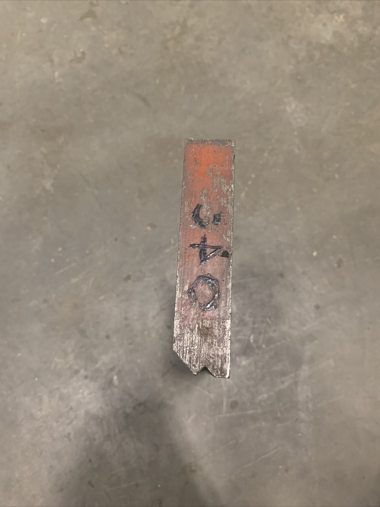 14-3/4” 1/4” Offset Die Used Pressbrake Tooling