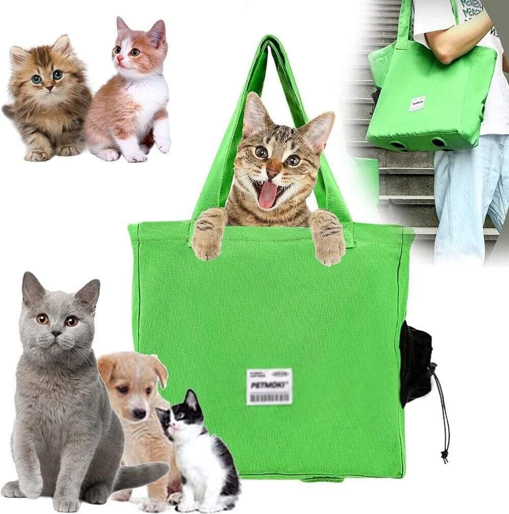 Cat and Dog Tote Bag Carrier Multifunctional Pet Backpack Exposed and Breathable