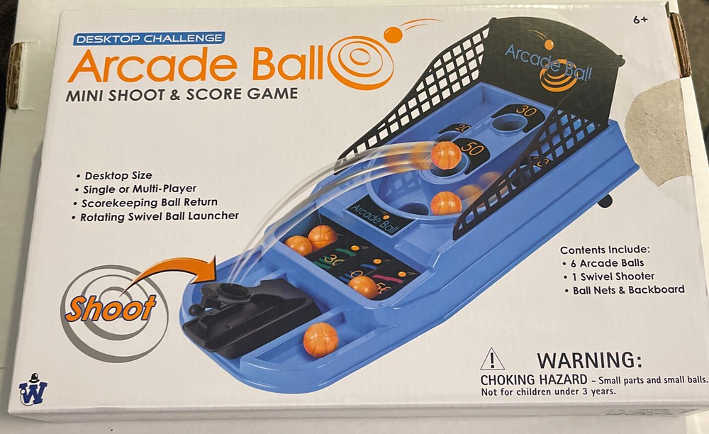 Arcade Ball Mini Shoot & Score game