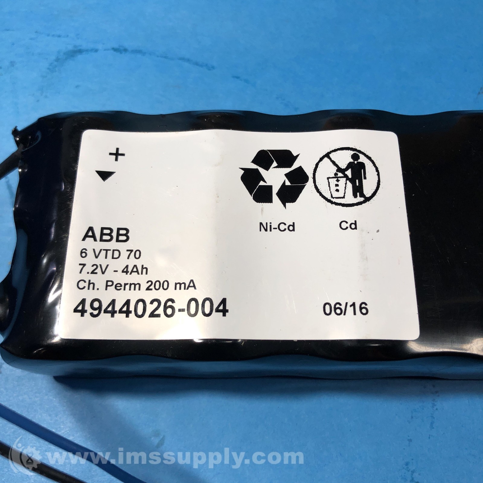 ABB 4944026-004 Robot Battery FNIP