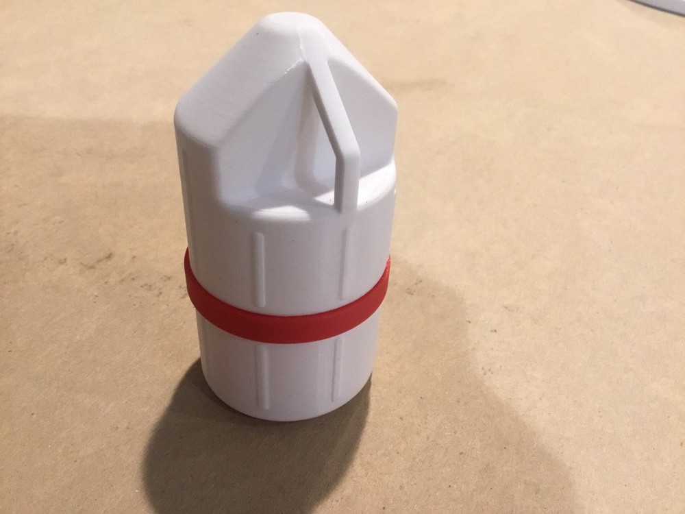 Estes Python #2129 Replacement Nose Cone And Center Plug Pre-painted