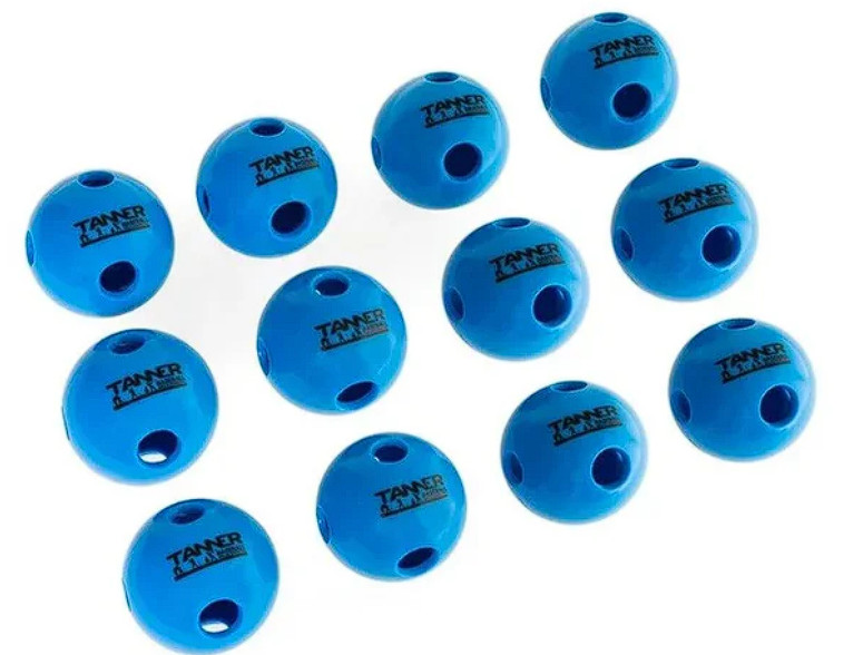 Tanner Soft Rubber Limited Flight Airflow Training Baseballs (1 Dozen)